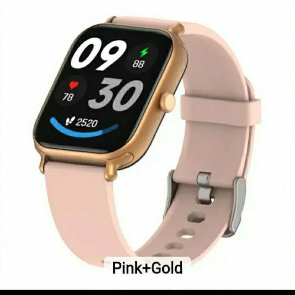Black Smartwatch with Modern Design and Connectivity